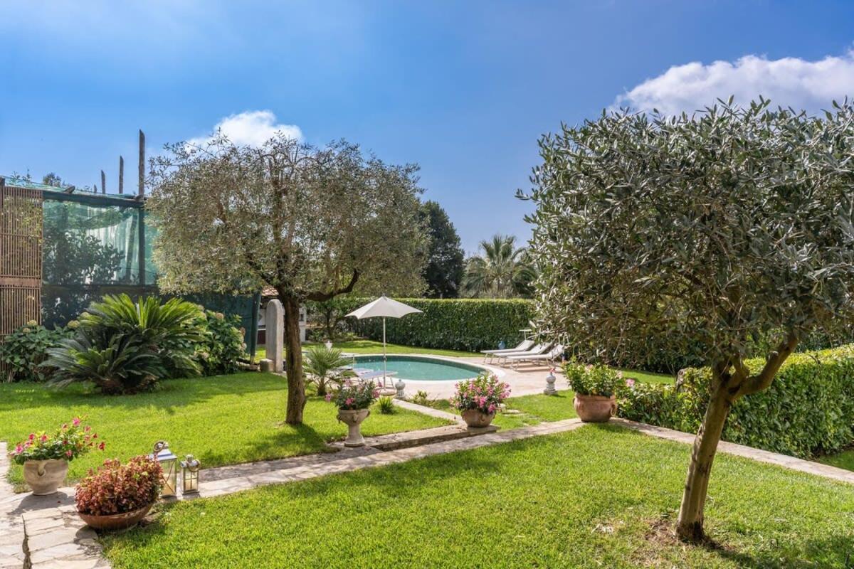 Villa Mimosa Rustic Elegance Views & Pool Масса-Лубренсе Экстерьер фото